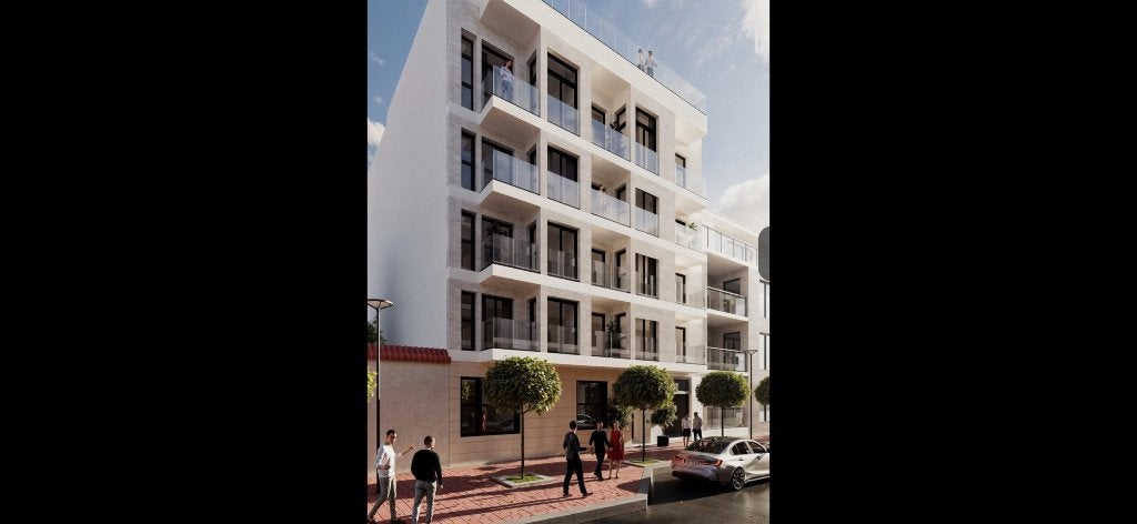 Prachtige appartementen met zwembad op het dak in guardamar, Guardamar del segura, Dorp, Spanje, 60 m²