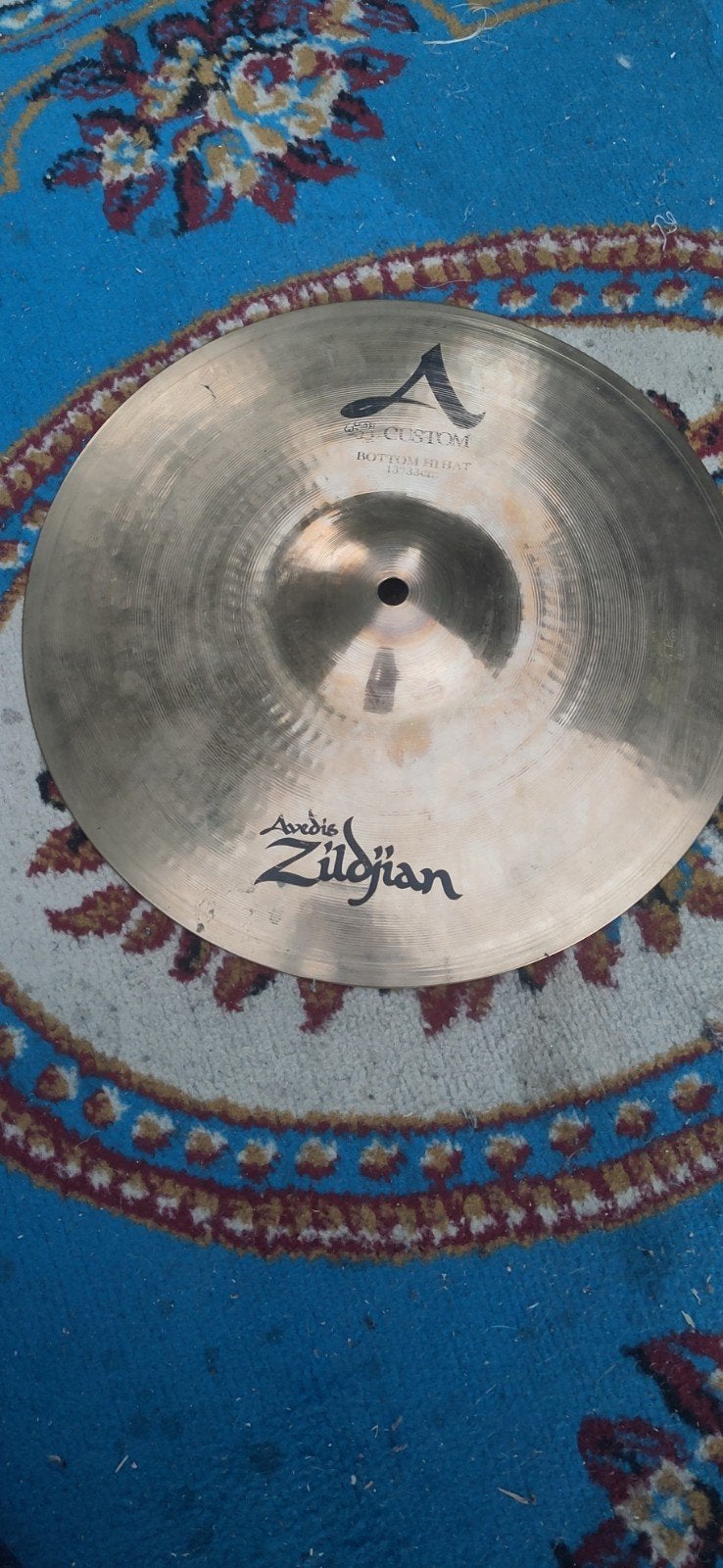 Cymbales de charleston Zildjian A custom, 13 pouces, Muziek en Instrumenten, Ophalen
