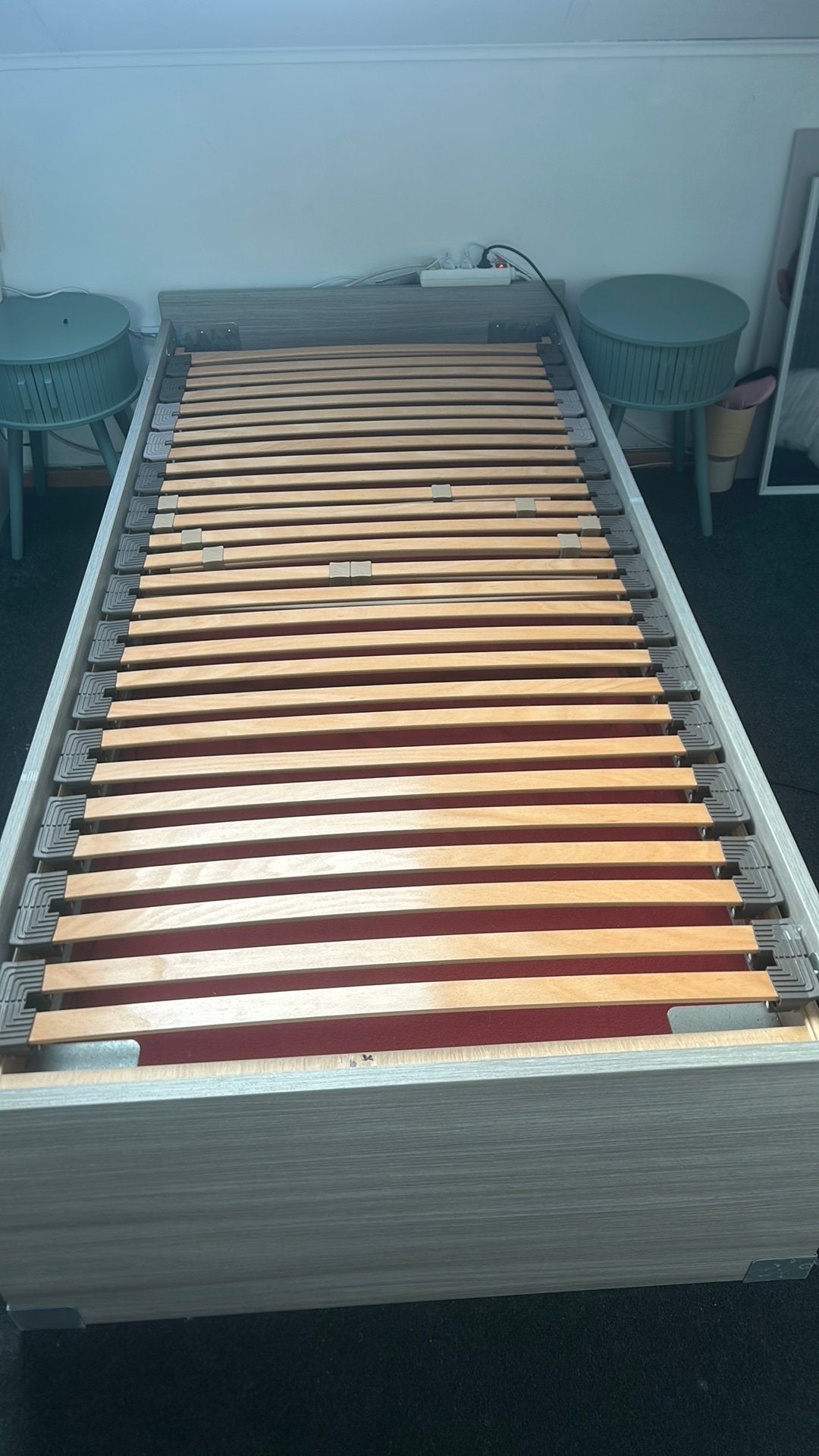 1 persoonsbed, Huis en Inrichting, Ophalen, Gebruikt, 90 cm, Eenpersoons
