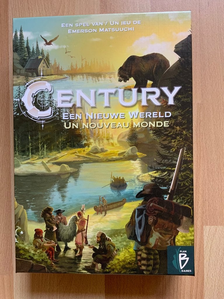 Gezelschapsspel ‘Century - Een nieuwe Wereld’, Trois ou quatre joueurs, Enlèvement, Comme neuf, Asmodee