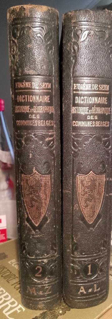 Dico Historique et Géographique des communes belges 1934, Enlèvement, Eug. De Seyn