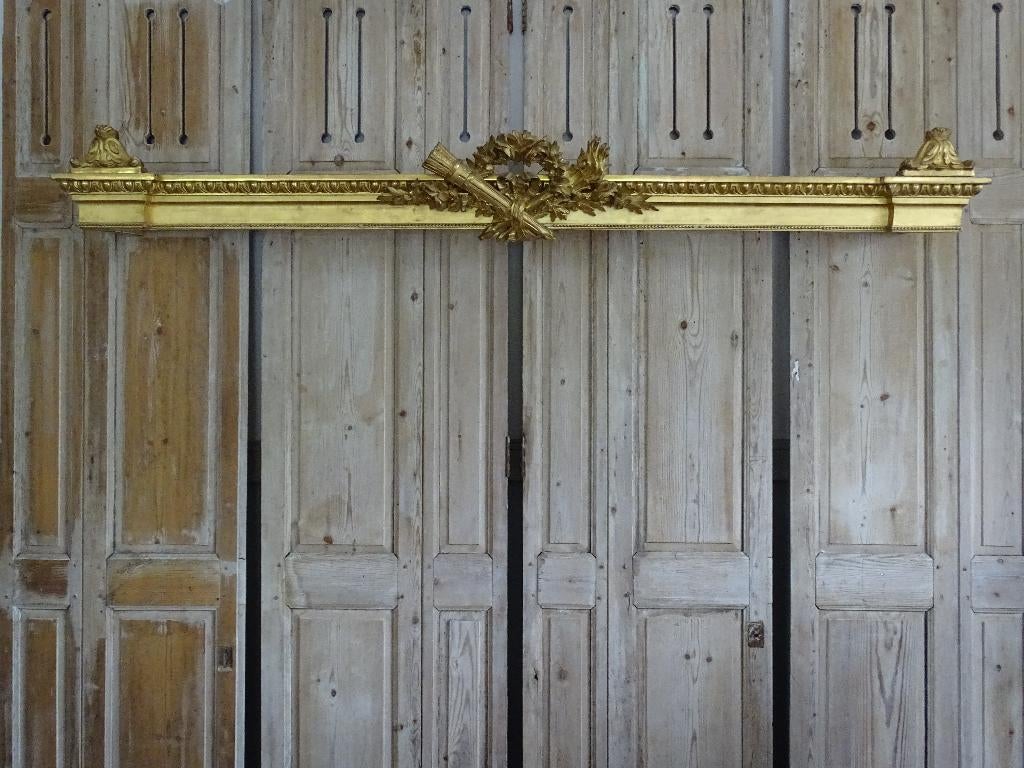 Vergulde gordijnkoof, Ophalen