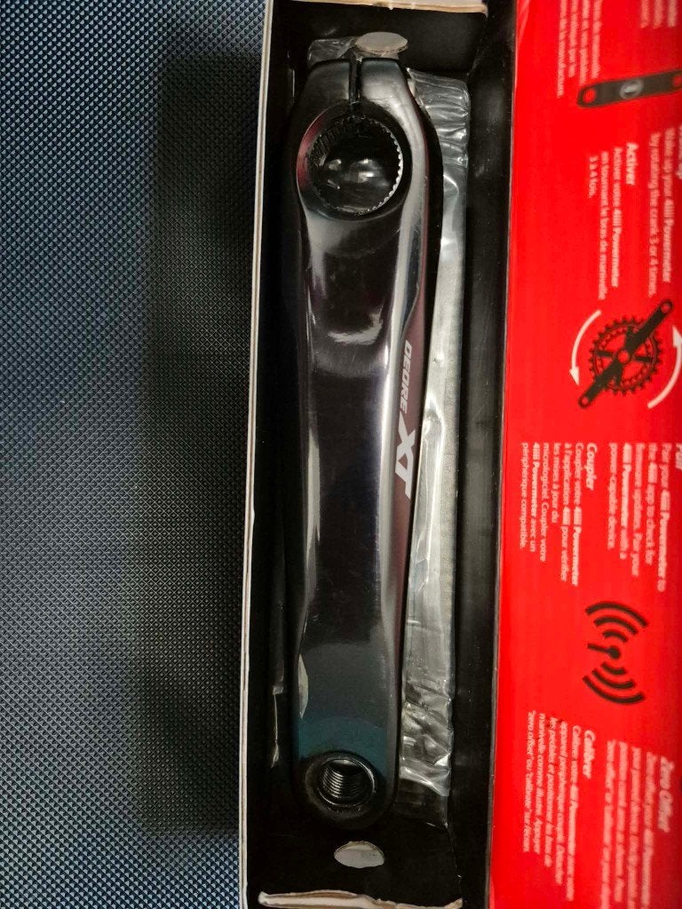 Shimano xt m8100 crankarm, Fietsen en Brommers, Ophalen of Verzenden, Zo goed als nieuw, Crankstel of Pedalen
