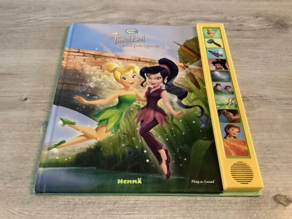 Disney Tinkerbell geluiden boek (2010), Uitklapboek, Jongen of Meisje, Ophalen of Verzenden, Zo goed als nieuw