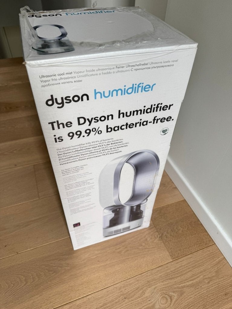 Dyson AM10 luchtbevochtiger wit/zilver - nieuw, verzegeld, Electroménager, Équipement de traitement de l'air, Enlèvement, Neuf