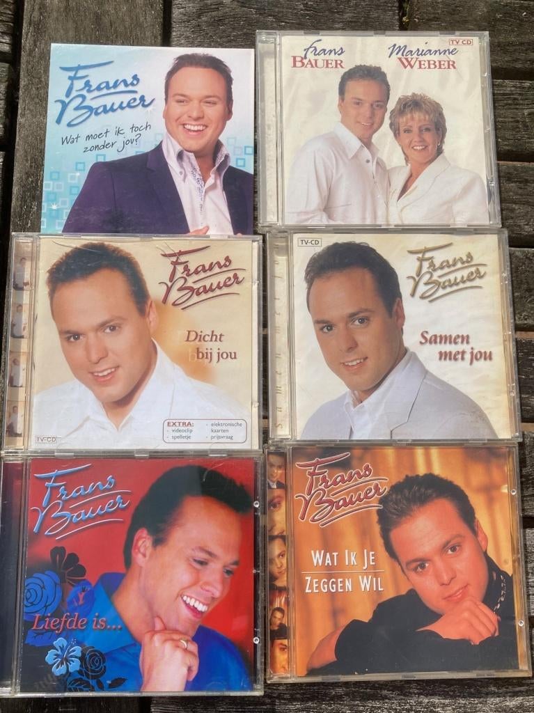 6 CD Frans Bauer, Ophalen of Verzenden, Gebruikt