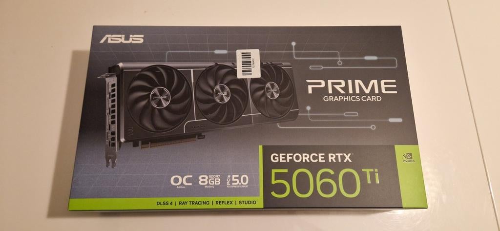 ASUS Prime rtx 5060 ti, Ophalen, Nvidia, PCI