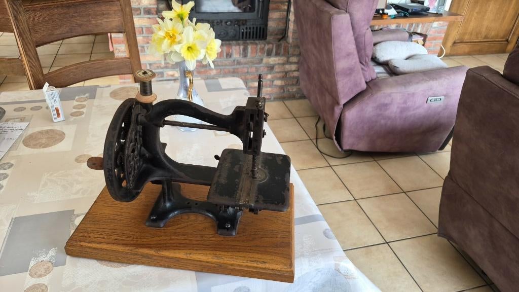 machine a coude antiquiter, Ophalen