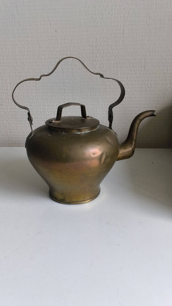 Antieke koperen ketel, Antiek en Kunst, Antiek | Brons en Koper, Ophalen of Verzenden, Koper