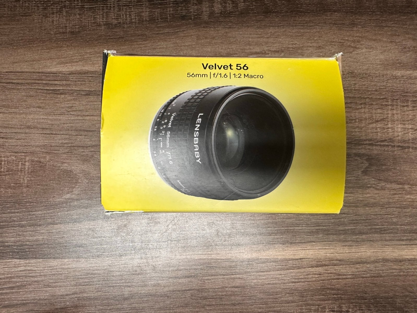 Lensbaby Velvet 56 f/1.6 voor Canon RF – compleet in doos, TV, Hi-fi & Vidéo, Photo | Filtres, Utilisé, Enlèvement
