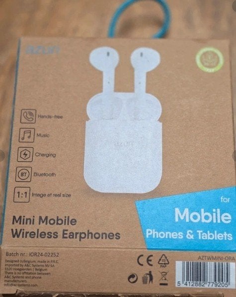 Ecouteurs sans fil (Azuri True Wireless Twin Buds Mini), Enlèvement ou Envoi, Neuf, Blanc, Autres marques