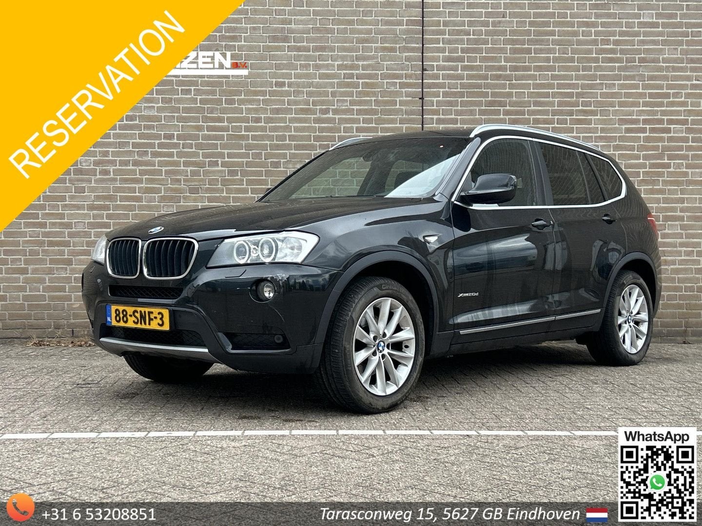 BMW X3 xDrive20d High Executive | Leder | Pano | climatisati, Achat, Entreprise, Noir, Electronic Stability Program (ESP)