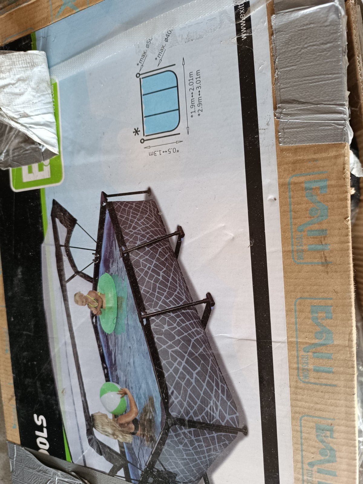 Bâche pour piscine, Jardin & Terrasse, Enlèvement, Neuf