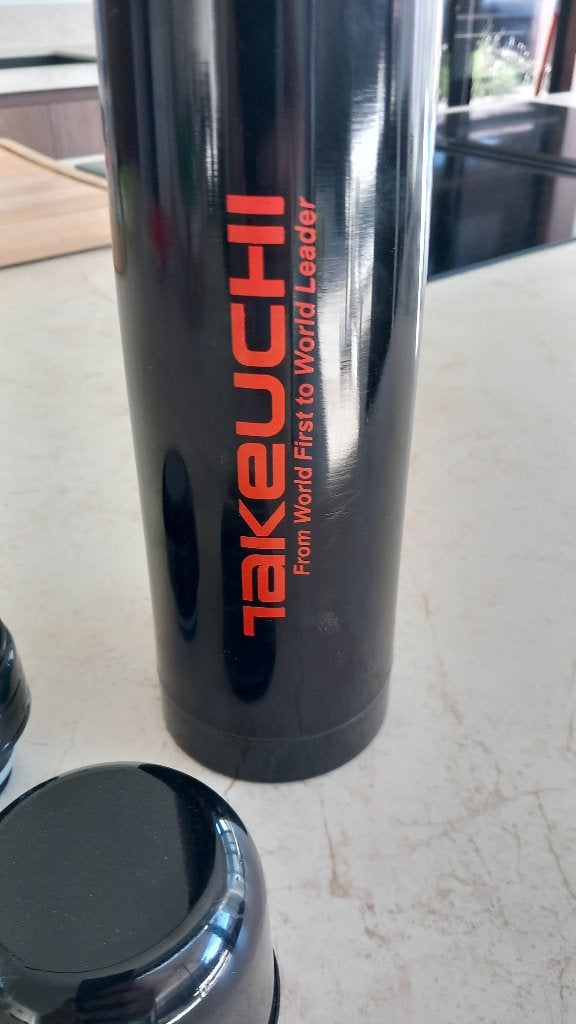 Thermos takeuchi, Ophalen, Nieuw