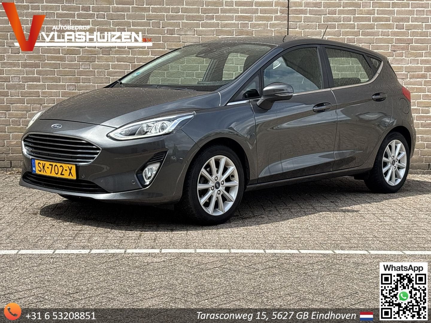 Ford Fiesta 1.0 EcoBoost Titanium | € 4.900,- NETTO! | Cruis, Auto's, Bedrijf, Handgeschakeld, 97 g/km, Fiësta
