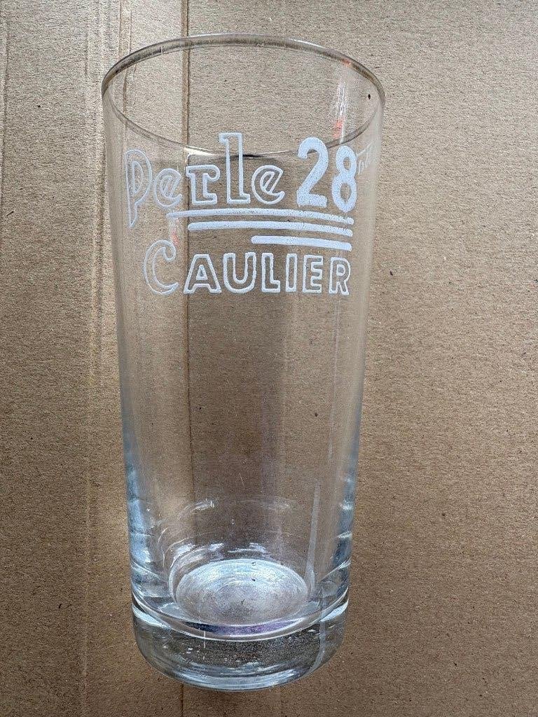 Perle 28 Caulier - 33 cl, Collections, Enlèvement ou Envoi, Utilisé, Verre ou Verres, Autres marques