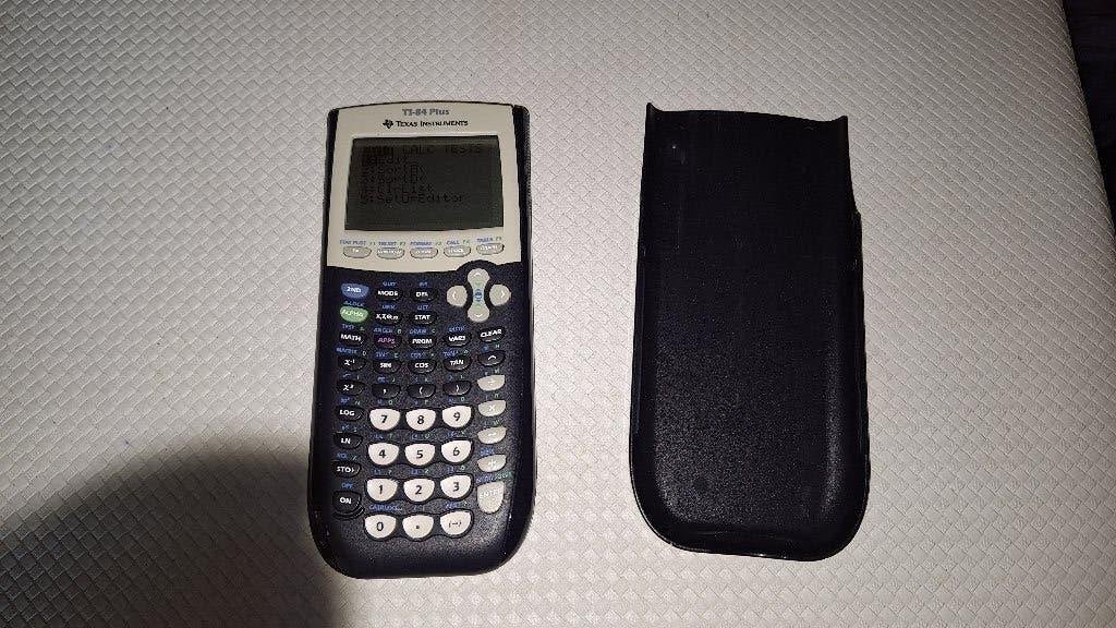 Texas Instruments Gragische rekenmachine TI 84 plus, Ophalen of Verzenden, Gebruikt