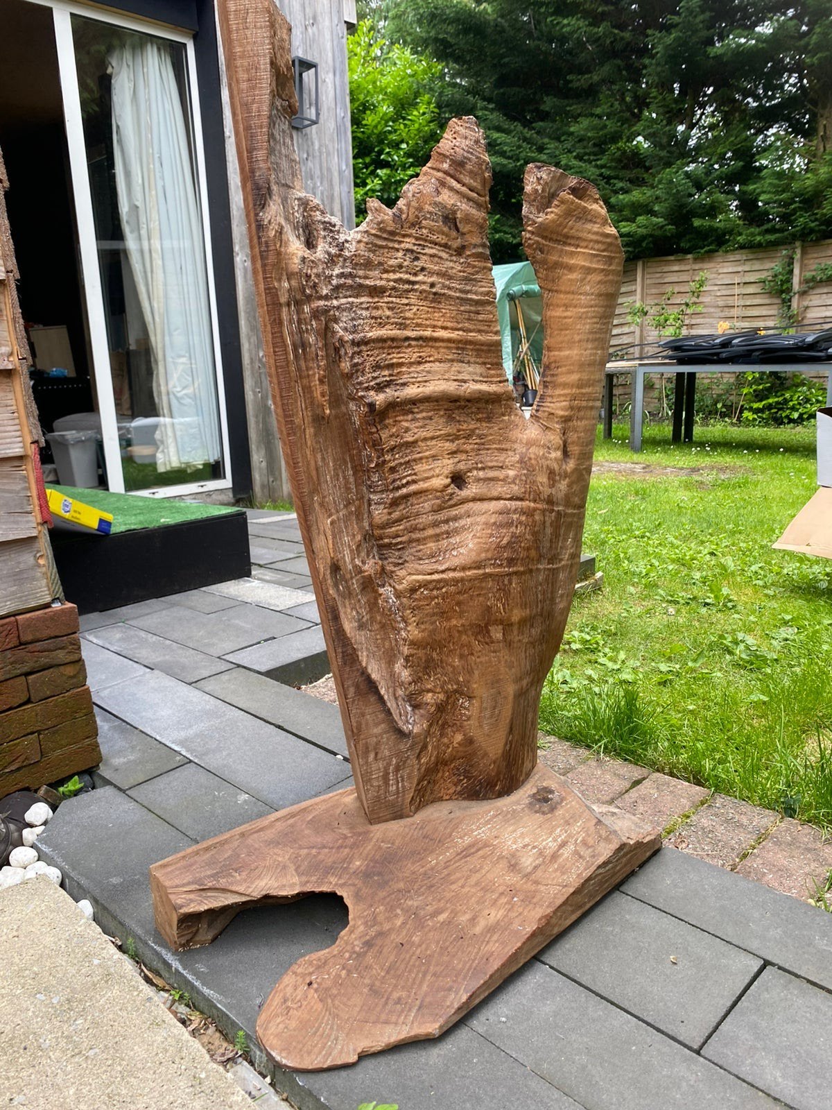 Beeld, Antiek en Kunst, Ophalen, Hout, Beeld