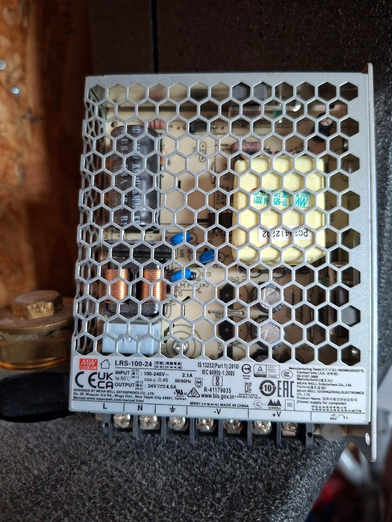 Transfo Mean Well, Doe-het-zelf en Bouw, Elektriciteit en Kabels, Ophalen of Verzenden, Zo goed als nieuw, Overige merken
