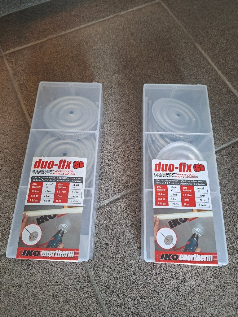 Iko enertherm duo fix 14cm, Doe-het-zelf en Bouw, Overige materialen, 12 cm of meer, Nieuw, Ophalen of Verzenden
