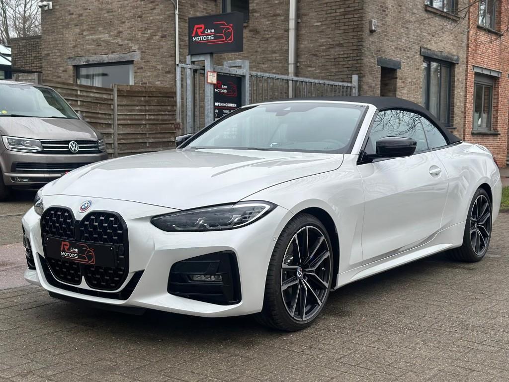 BMW 420 i -Cabrio - M Pakket - 40KM !! - NIEUWSTAAT -, Auto's, Automaat, 4 zetels, Achterwielaandrijving, 4 cilinders