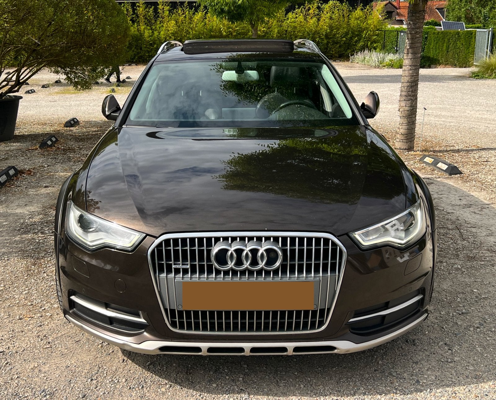 Audi A6 Allroad Quattro 3.0TDi V6 Full Opties 245PK, Auto's, Audi, Automaat, Zwart, Bruin, 2500 kg