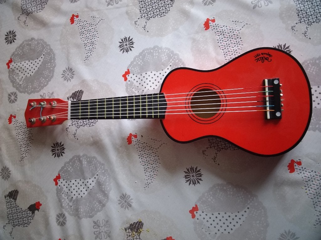 guitare rouge  Villac  enfant, Enlèvement, Autres types