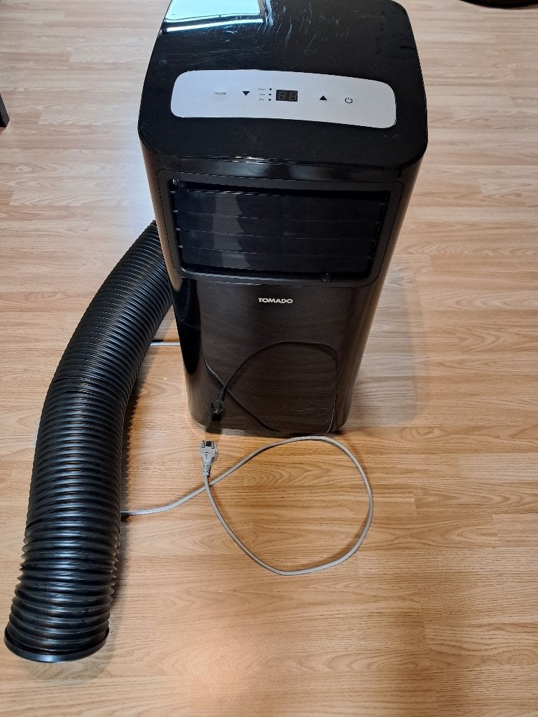 Mobiele airco  9000 Btu/h (2.6 kW)., Ophalen, 2 snelheden, Timer, Zo goed als nieuw