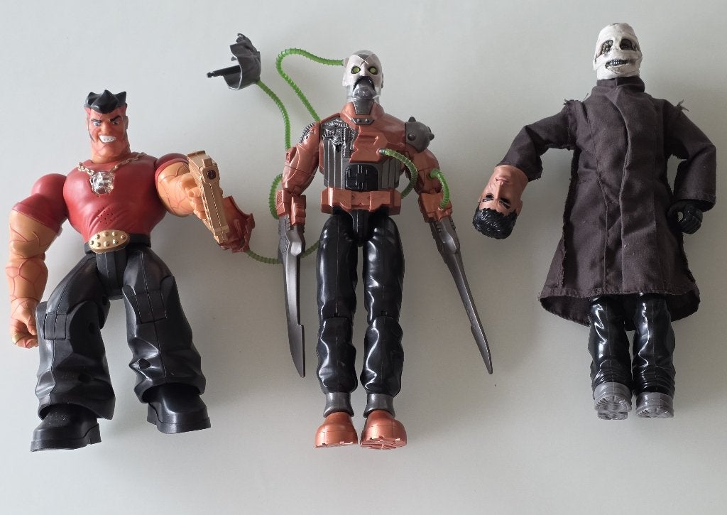 lot met 17 vintage Action Man poppen, Ophalen of Verzenden