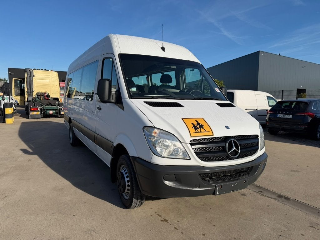 Mercedes Sprinter Bus (Stock ID 15049), Auto's, Wit, Radio, 2143 cc, Te koop