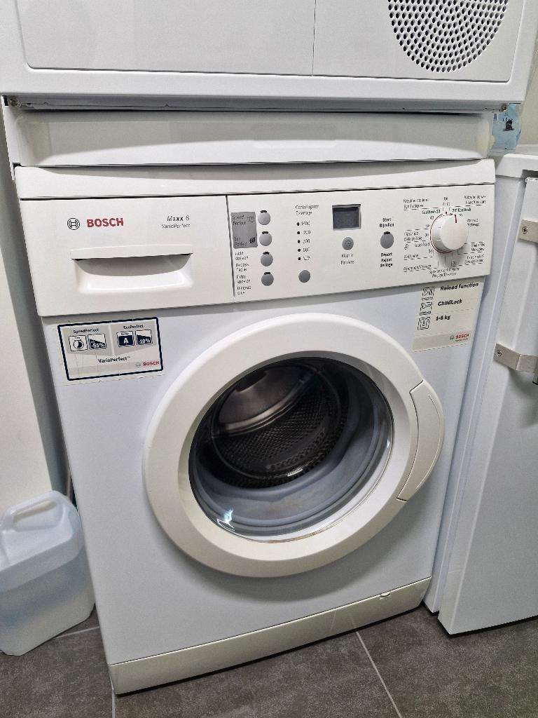 Bosch wasmachine, Elektronische apparatuur, Wasmachines, Ophalen, 1200 tot 1600 toeren, Gebruikt, 4 tot 6 kg
