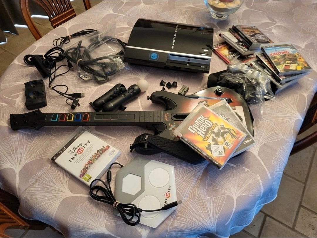 Playstation 3 met toebehoren, Enlèvement