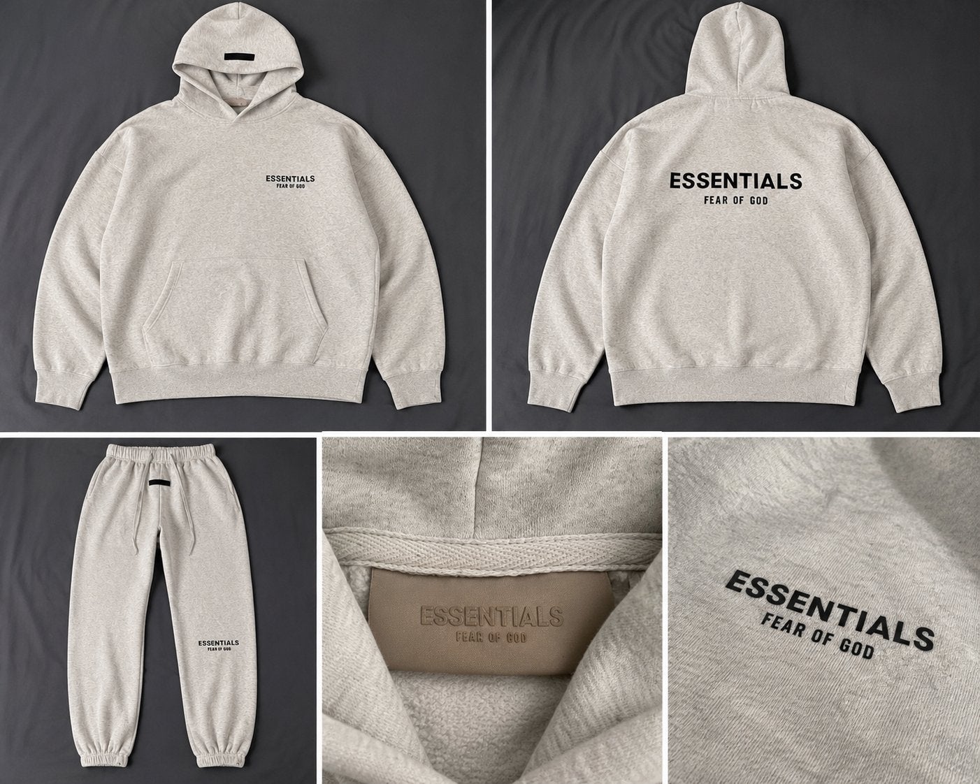 Essentials Fear of God hoodie + joggingbroek | Nieuw | Grijs, Ophalen, Zo goed als nieuw, Grijs