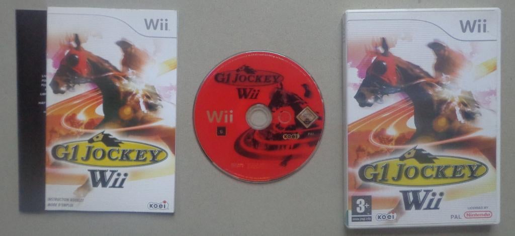 G1 Jockey voor de Nintendo Wii Compleet, Ophalen of Verzenden, Zo goed als nieuw