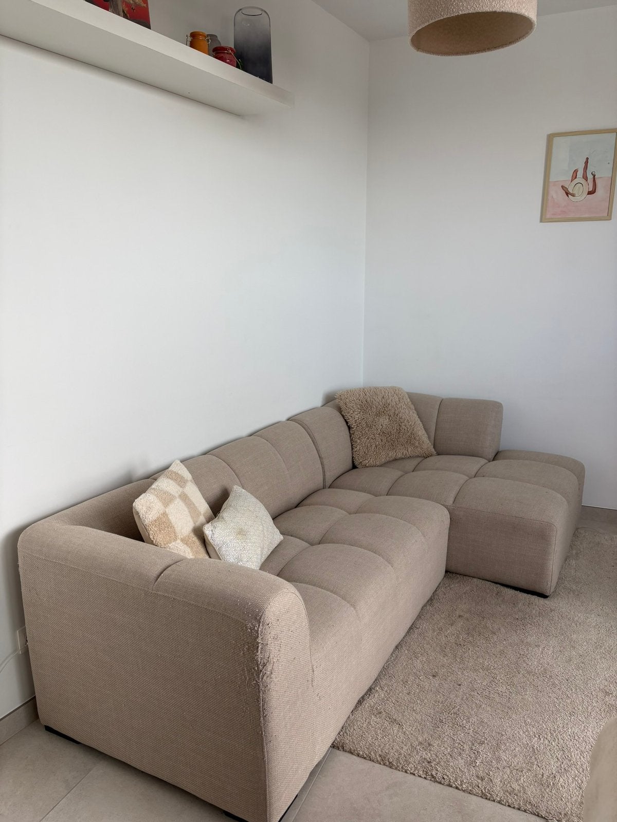 Alesse zetel  jysk met gebruikssporen, Enlèvement, Utilisé