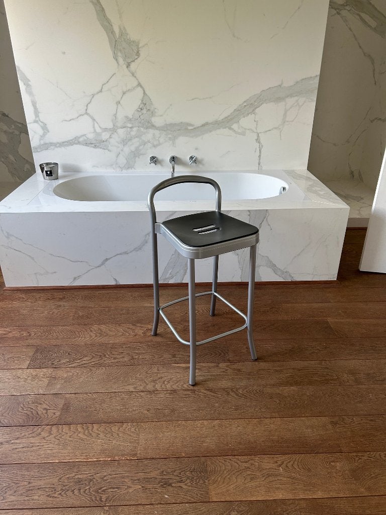 Barkruk (3) van Kartell, Ophalen, Kunststof, 60 tot 90 cm, Zo goed als nieuw