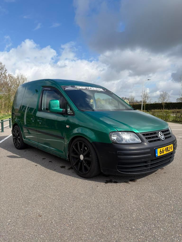 Caddy 1.9 TDI, Autos, Cuir, Achat, 2 places, Noir