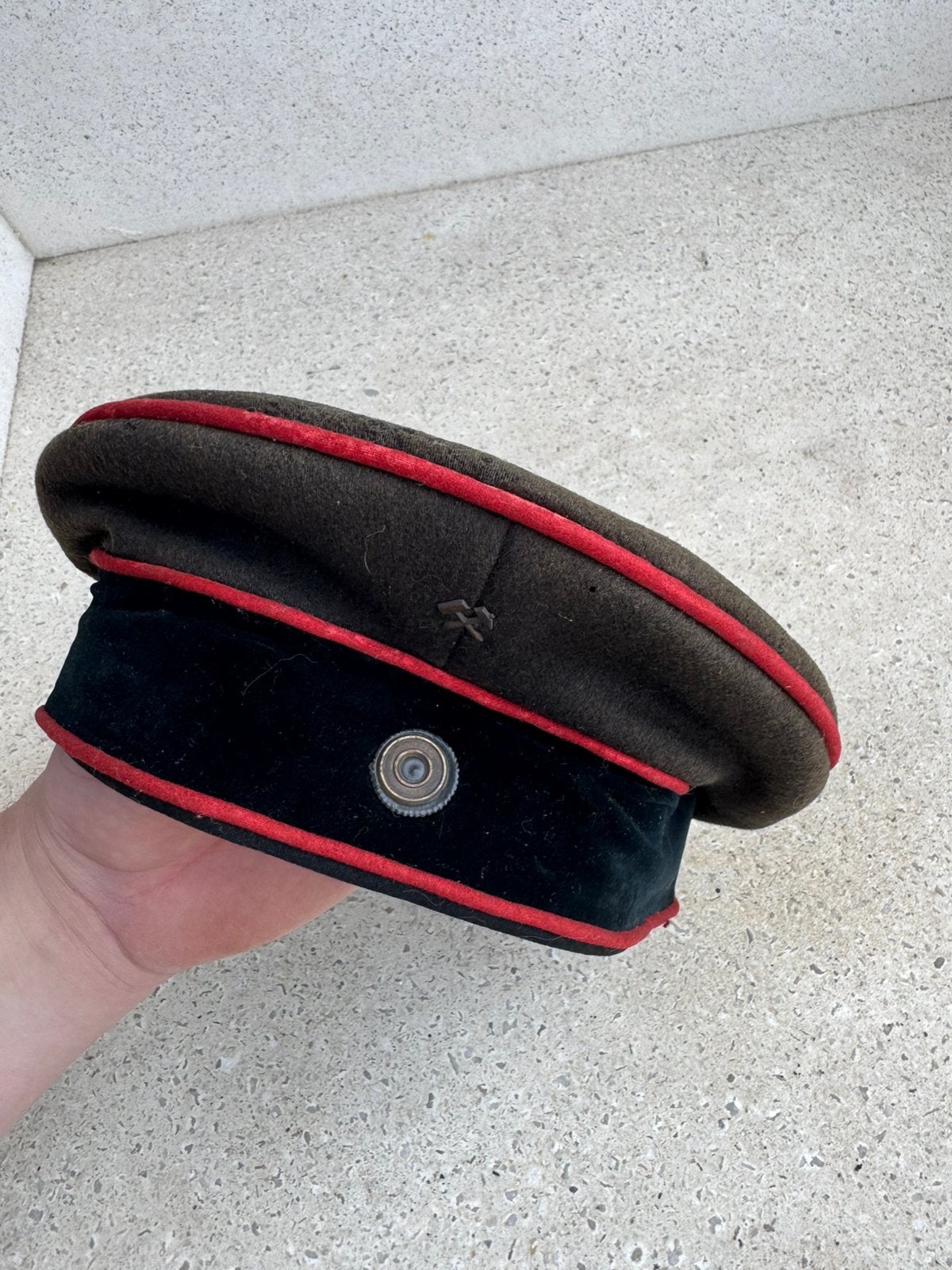 Wo1 Duitse kepie, Ophalen of Verzenden