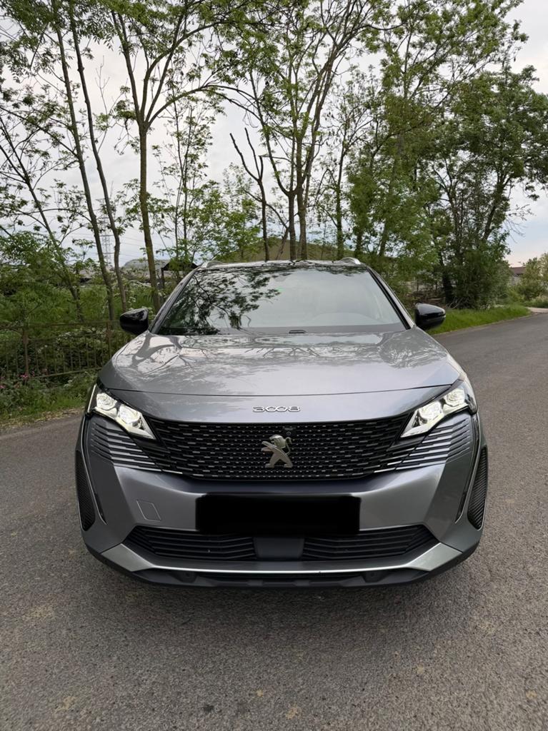 Peugeot 3008 Hybrid GT Pack FULL OPTION, Auto's, Automaat, 5 deurs, SUV of Terreinwagen, Zilver of Grijs
