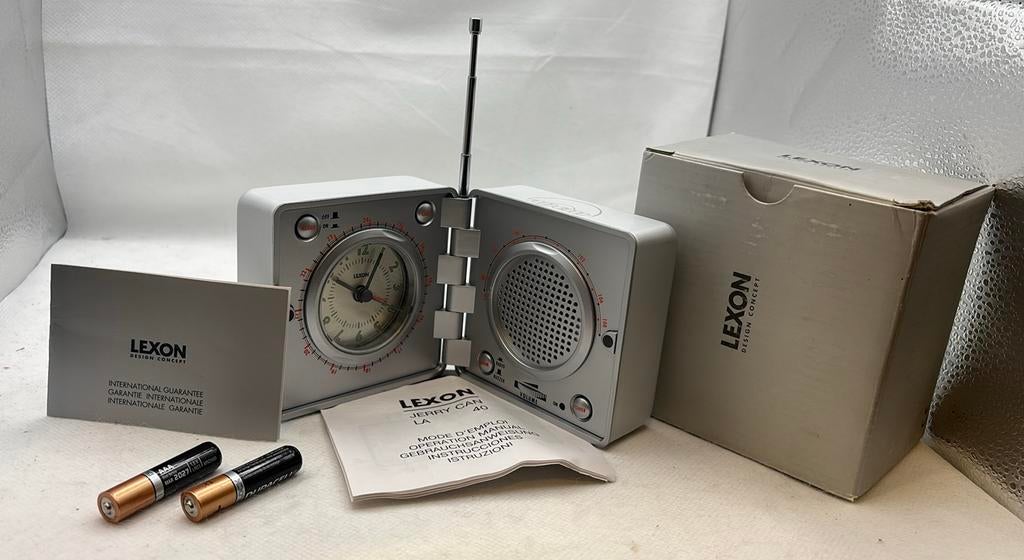 Vintage Lexon Can Radio Alarm Clock, Enlèvement ou Envoi, Comme neuf