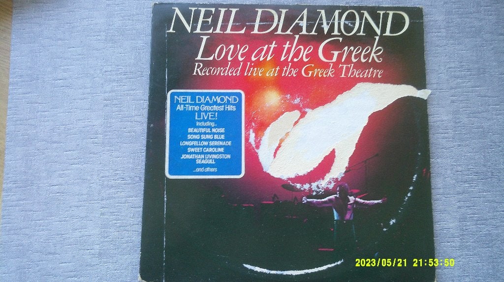 Neil Diamond – Love at the Greek (2 LP), Dubbel-LP, Ophalen of Verzenden, Gebruikt