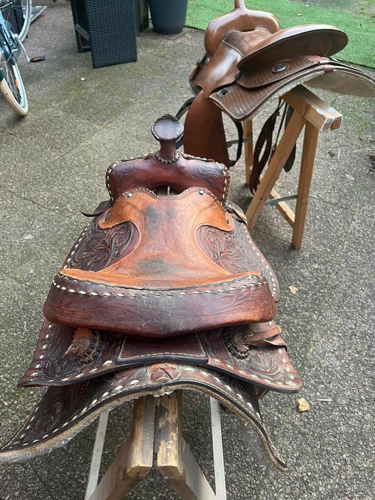 zadels te koop (combi of apart), Enlèvement, Utilisé, Western