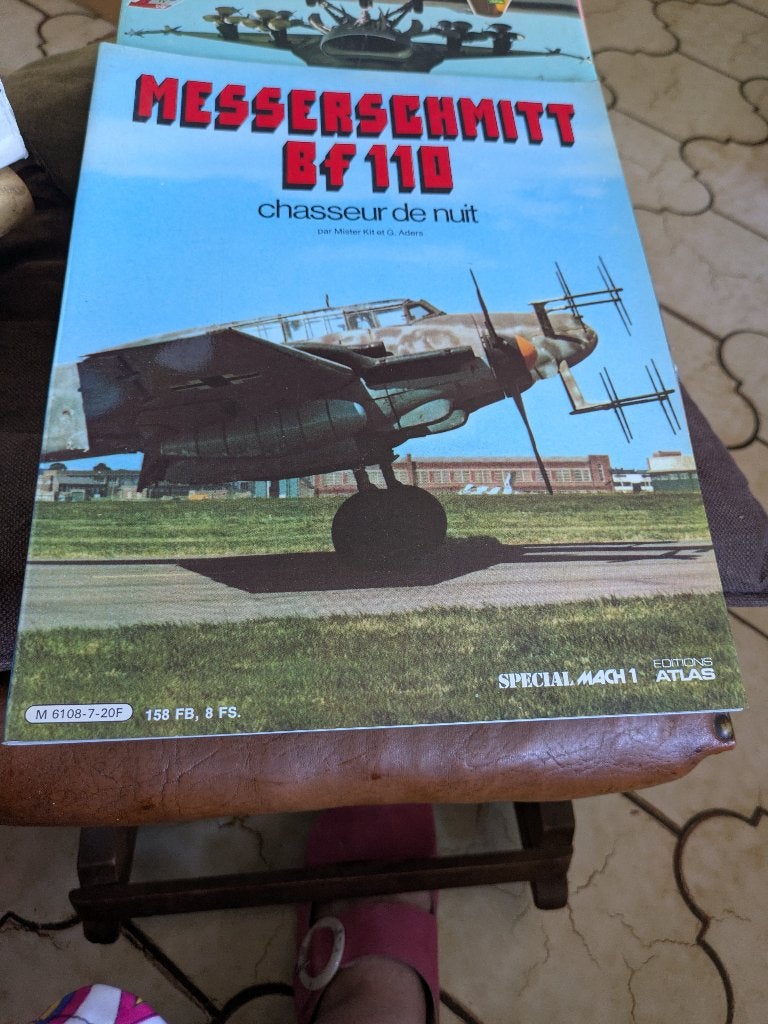 Messerschmitt bf110, Enlèvement ou Envoi, Armée de l'air, Livre ou Revue