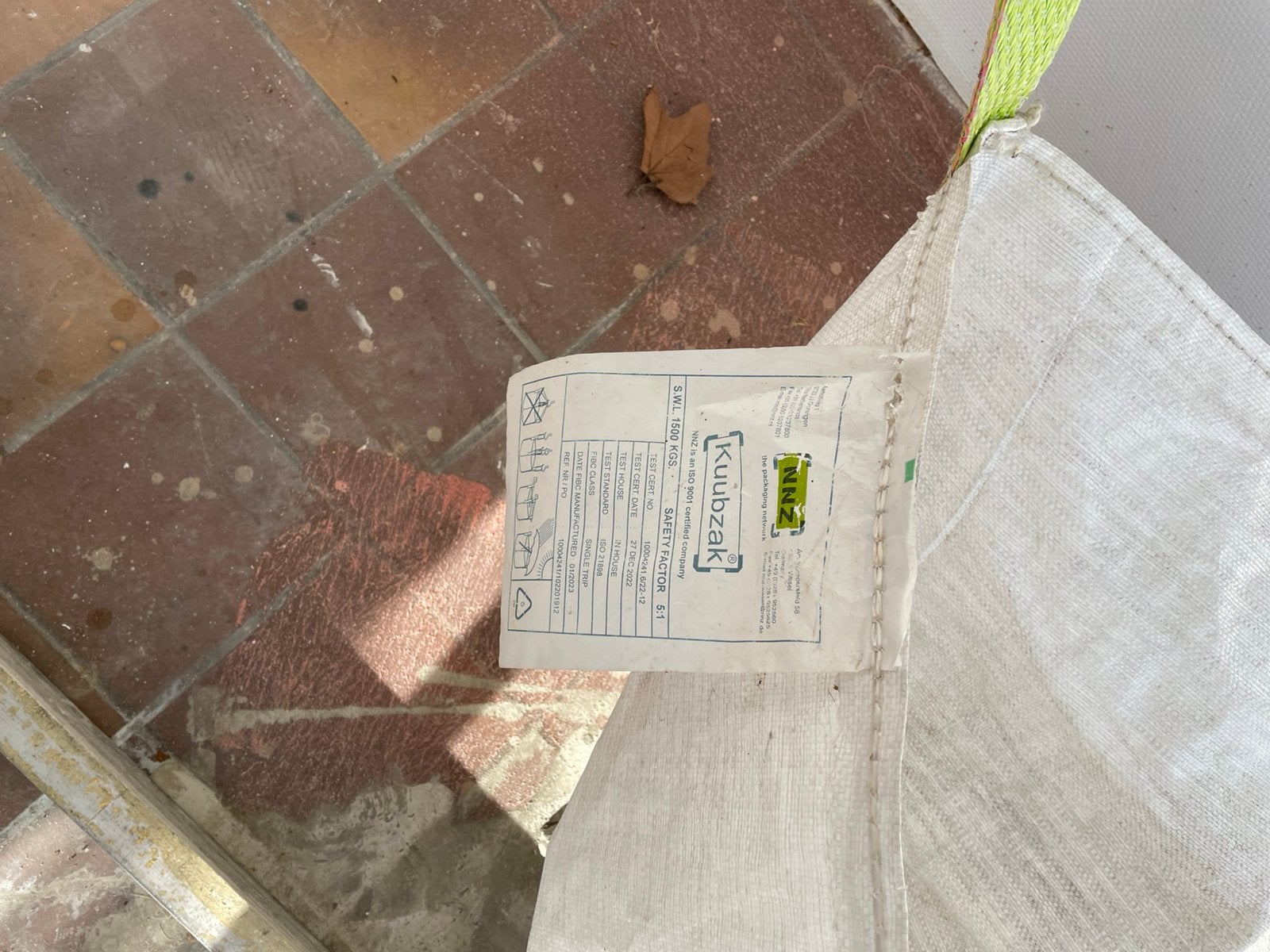 Puinzak, Bricolage & Construction, Enlèvement ou Envoi, Neuf, Moins de 5 m², Autres types