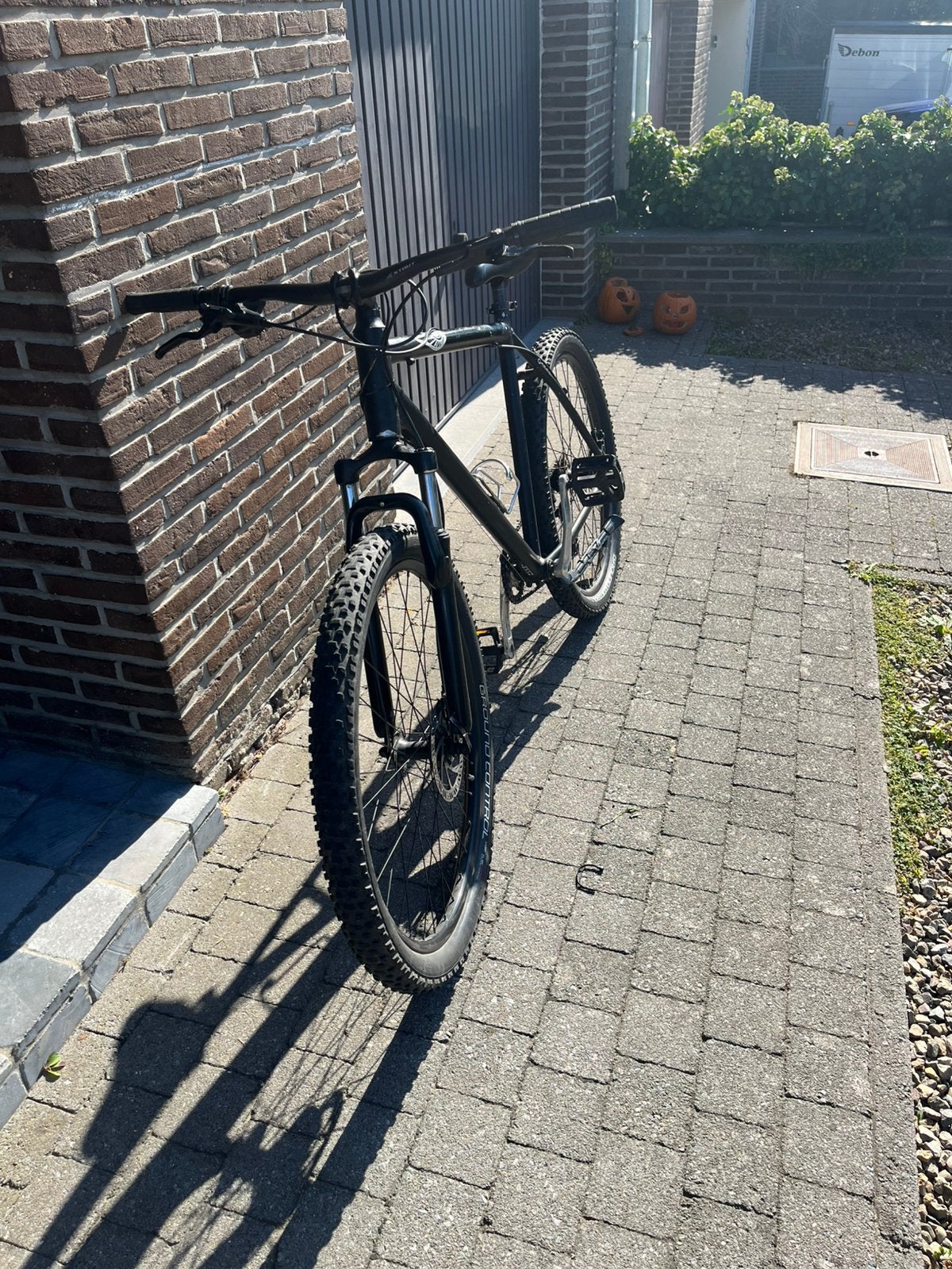 Zwartte mtb fiets, Vélos & Vélomoteurs, Enlèvement, Comme neuf