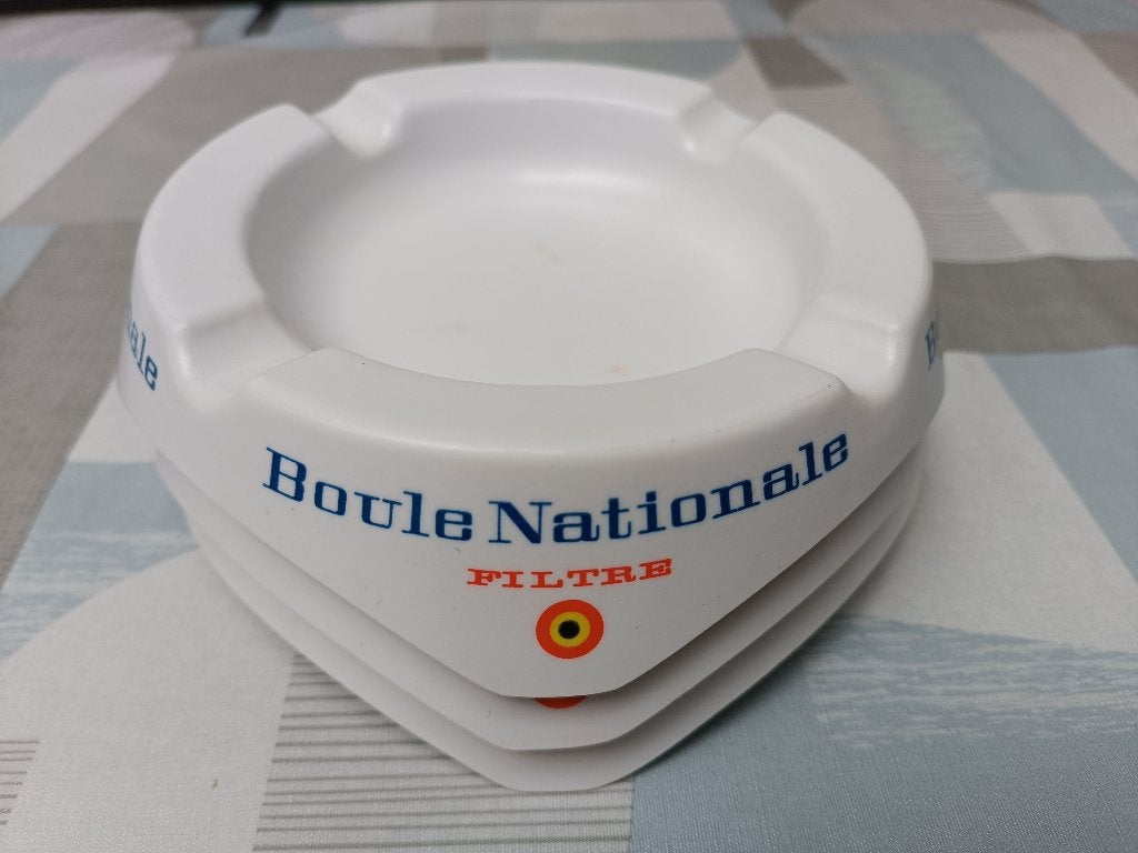 Asbak - Boule Nationale - Boule National - Cendrier -Vintage, Verzamelen, Ophalen of Verzenden, Gebruikt, Asbak