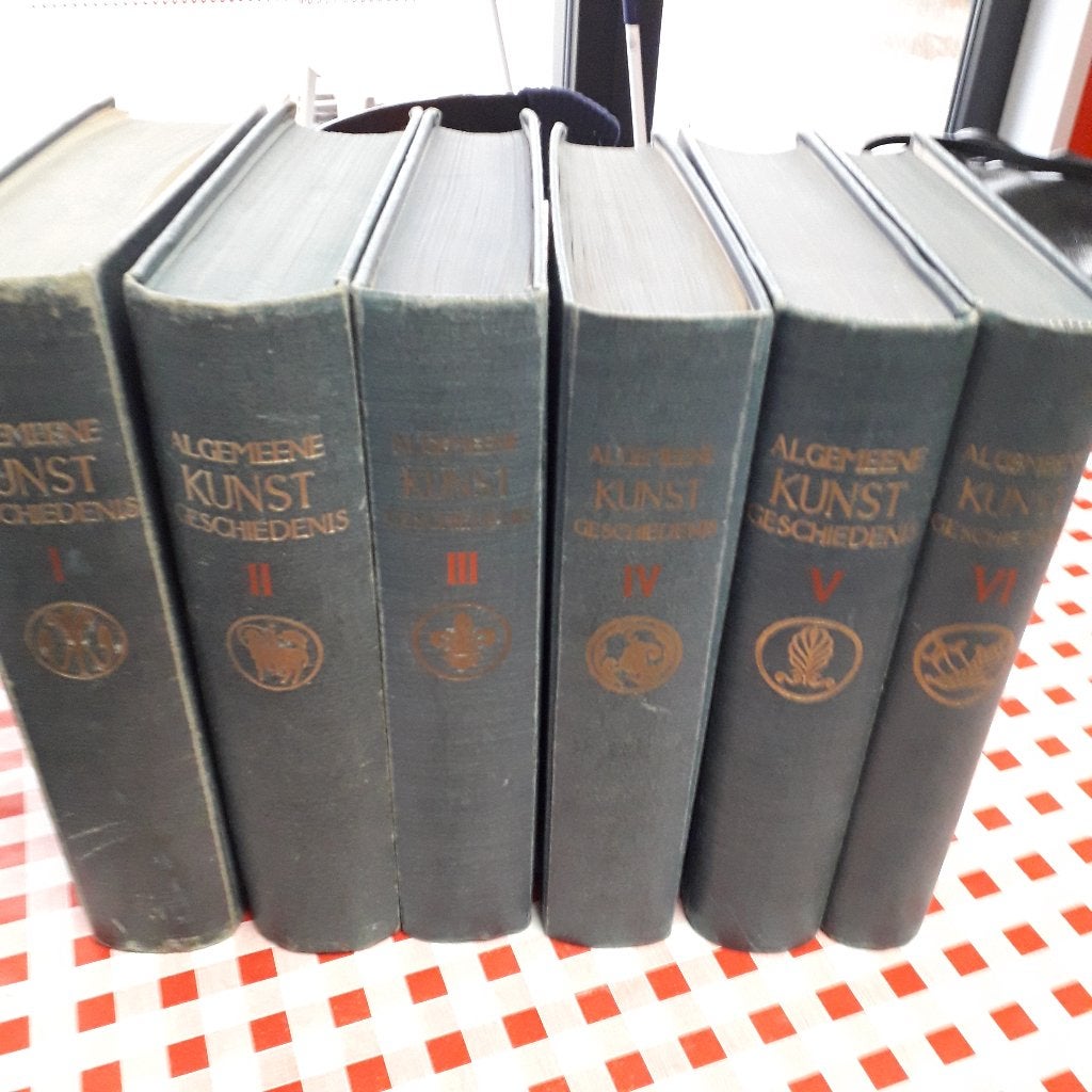 Algemene Kunstgeschiedenis, 6 delen,, Ophalen, Gelezen