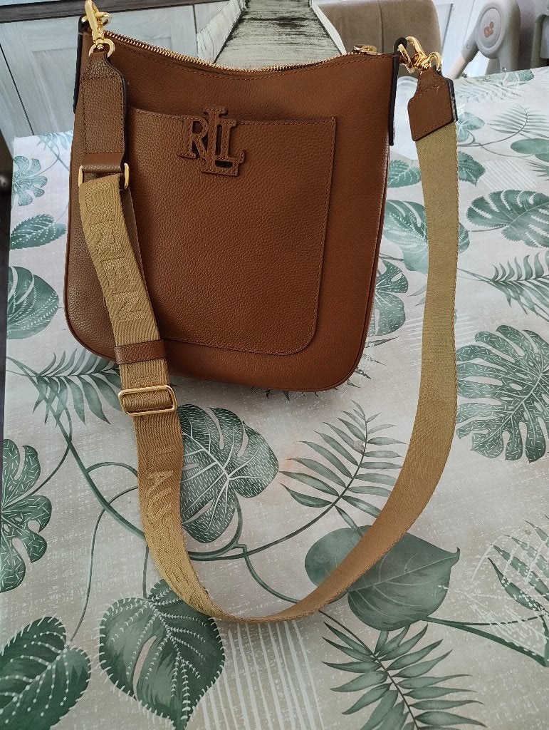 Cross body tas Ralph Lauren nieuw, Ophalen, Nieuw, Bruin, Schoudertasje