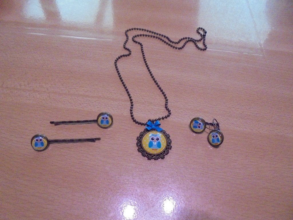 Set Kindersieraden, Ophalen of Verzenden, Zo goed als nieuw, Ketting