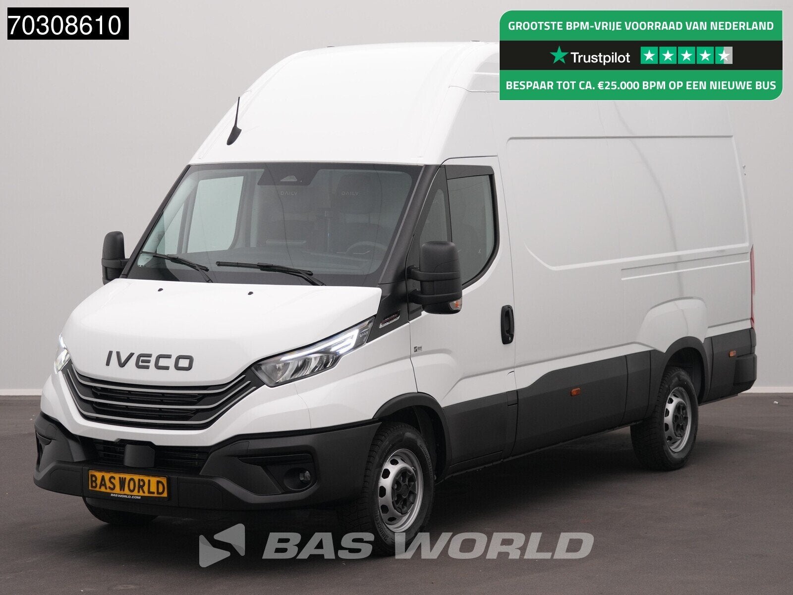 Iveco Daily 35S18 3.0L Hoog Dak Automaat L2H3 3,5t Trekhaak, Auto's, Bestelwagens en Lichte vracht, Bedrijf, Te koop, Achteruitrijcamera